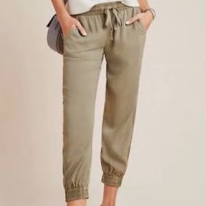 Linen blend pants